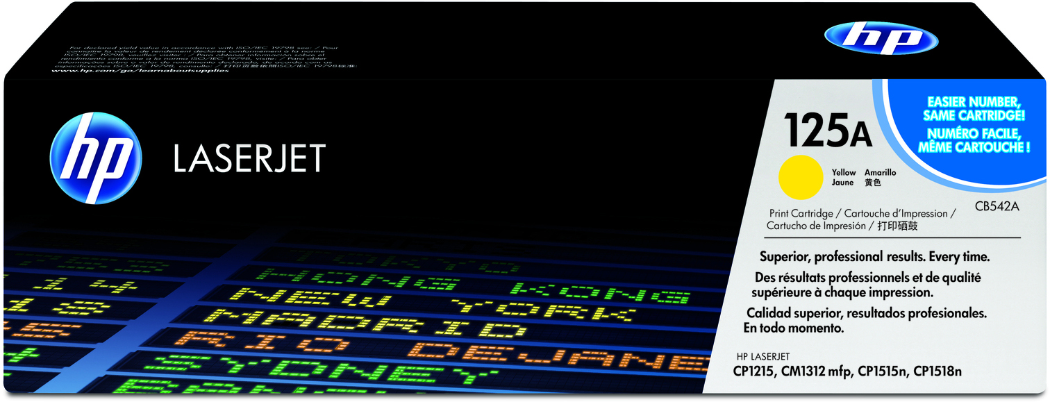 CB542A color laserjet yellow print cartridge HP Santreyd 