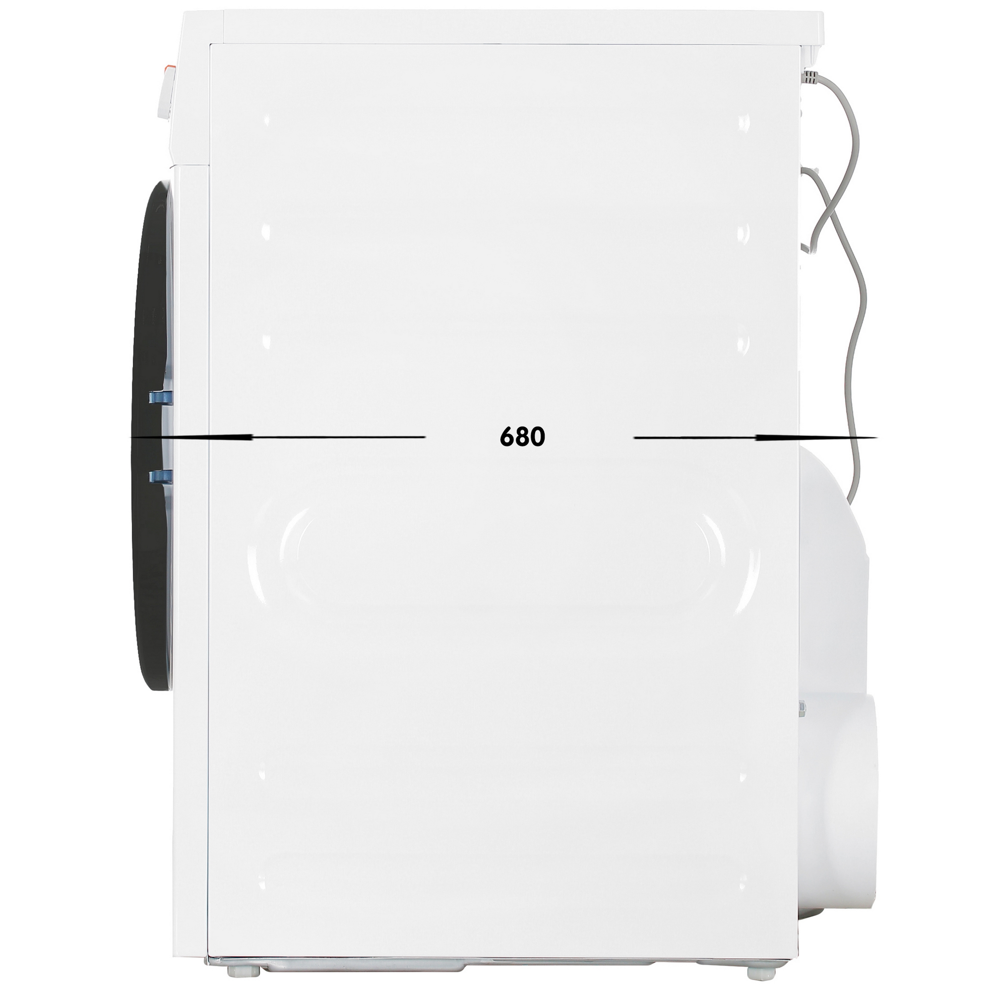 5408487 Сушильная машина DEXP DM-F9HDMA/WB белый STDN-0075637 - Вид №2