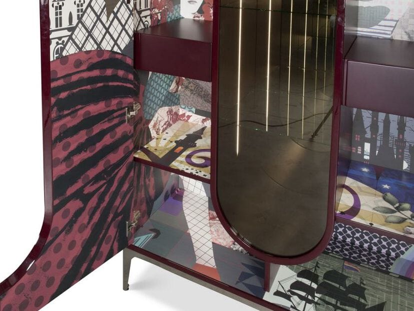 Деревянный шкаф ROCHE BOBOIS GLOBE TROTTER - WONDER ARCH-00070392 - Вид №2