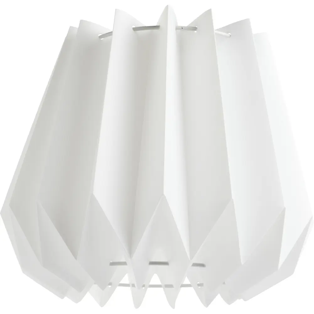 Абажур Yucca 1xЕ27x60 Вт, пластик, цвет белый INSPIRE STLM-2070850