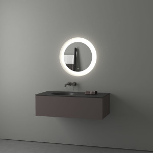 90747444 Зеркало для ванной BY 2623 с подсветкой 60х60см Ledshine STLM-0366685 EVOFORM