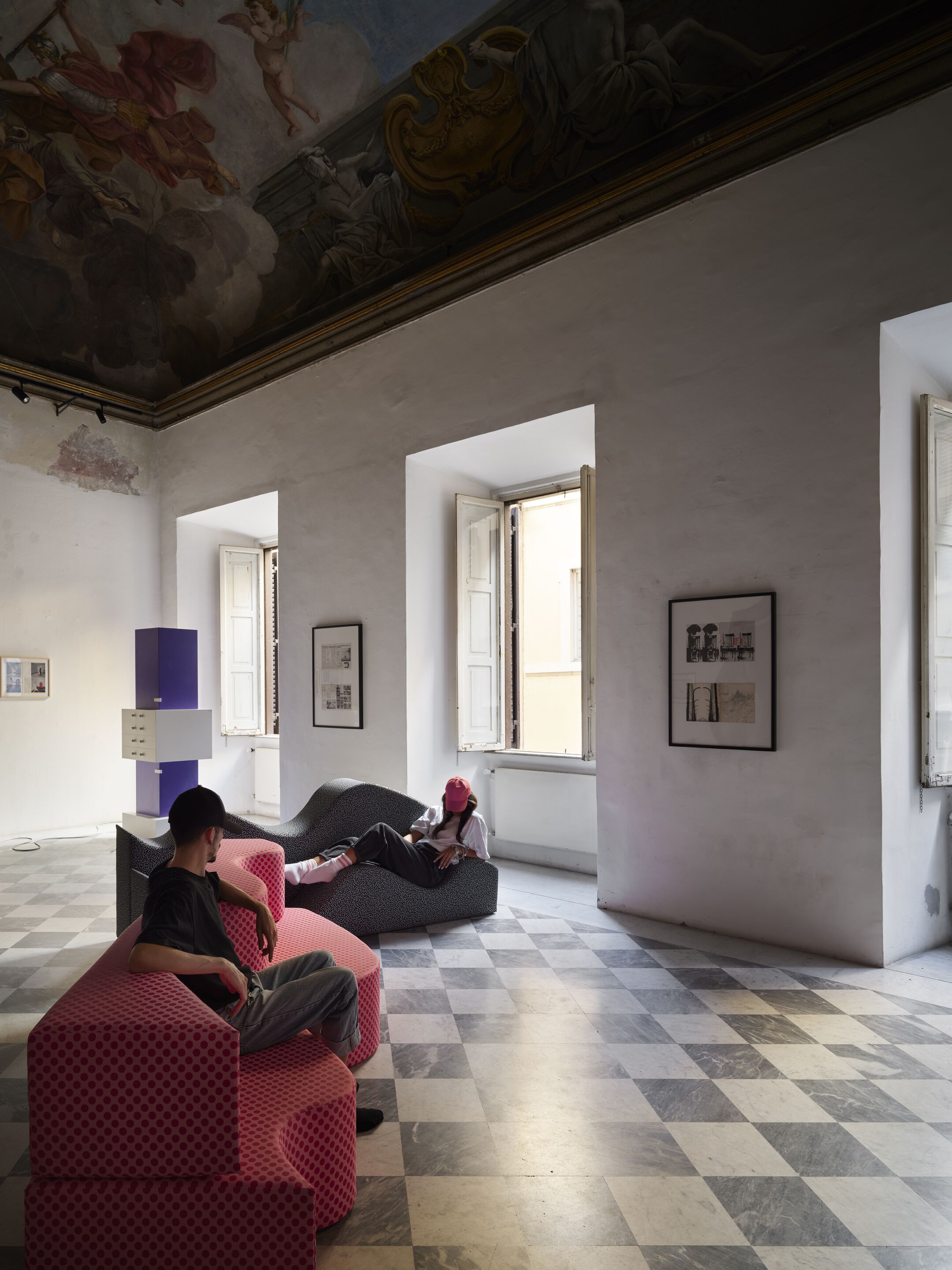 Диван с покрытием из ПВХ Poltronova Superonda ARCH-00103856 - Вид №4