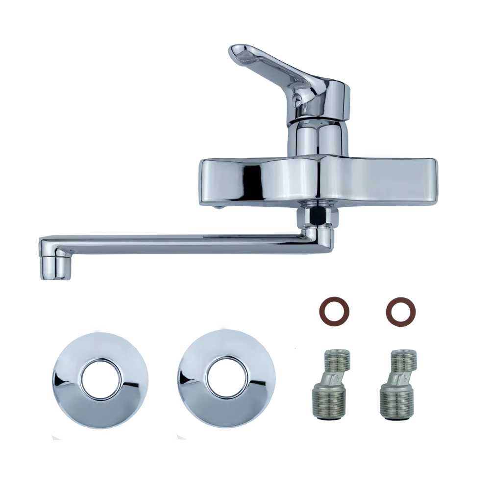 Смеситель для кухни Ideal Standard Alpha настенный цвет хром STLM-2114312 - Вид №3