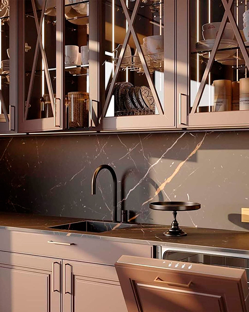 Столешницы для кухни - Оро Азиатика LIGRON LIST270 1227 - Вид №9