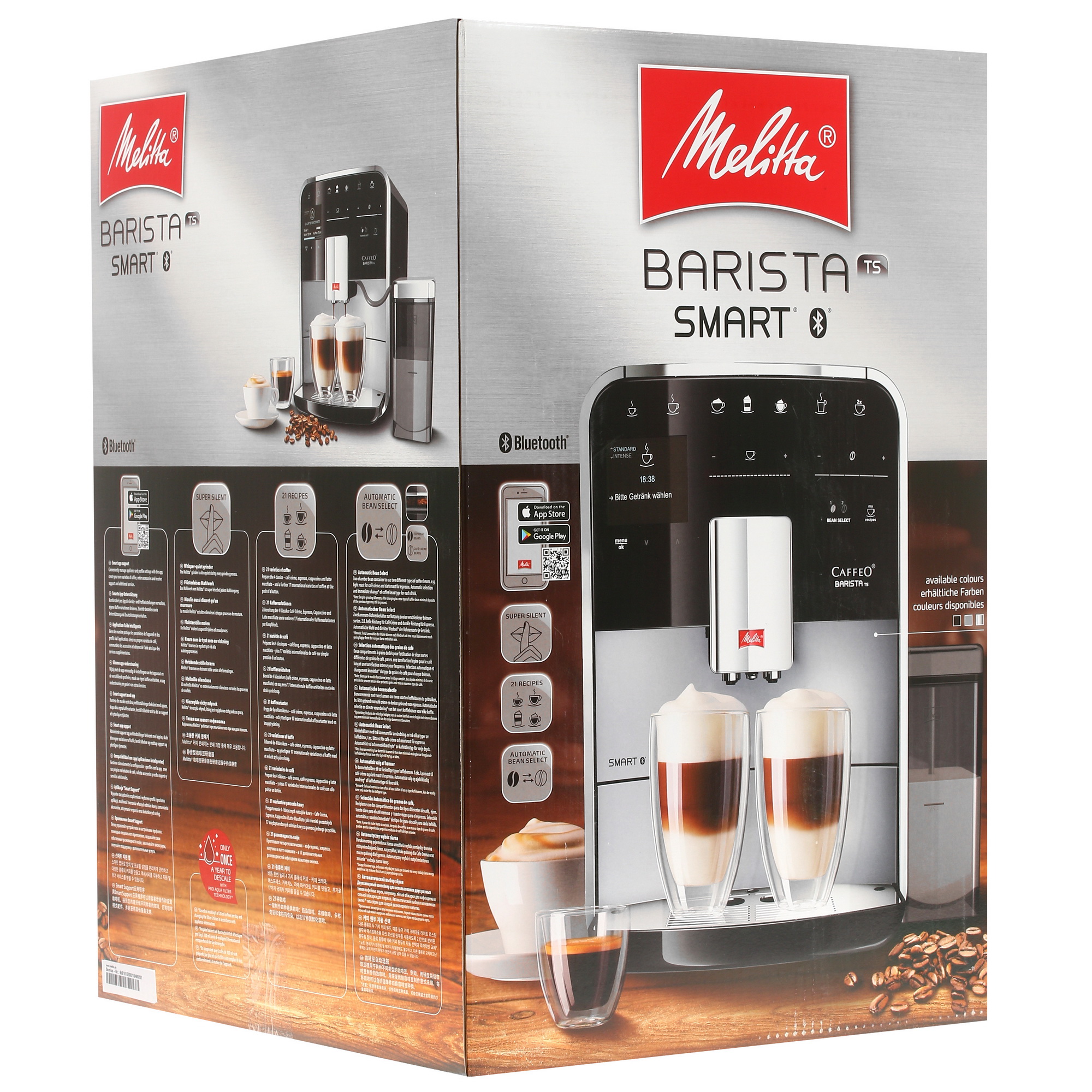 8123639 Кофемашина автоматическая Melitta Caffeo F 850-101 Barista TS Smart серебристый STDN-0027841 - Вид №10
