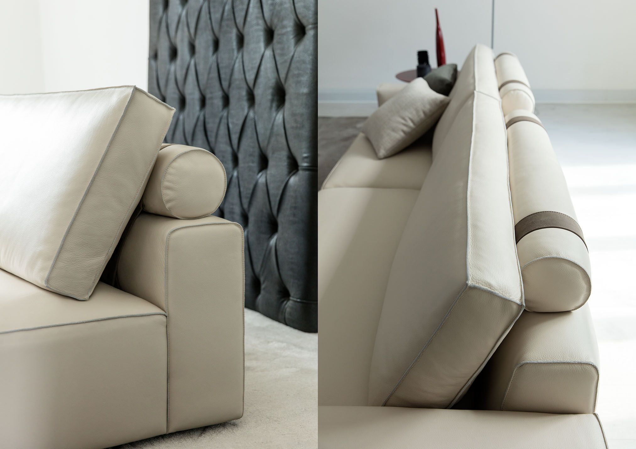 Кожаный диван BertO JOHNNY ARCH-00004675 - Вид №3