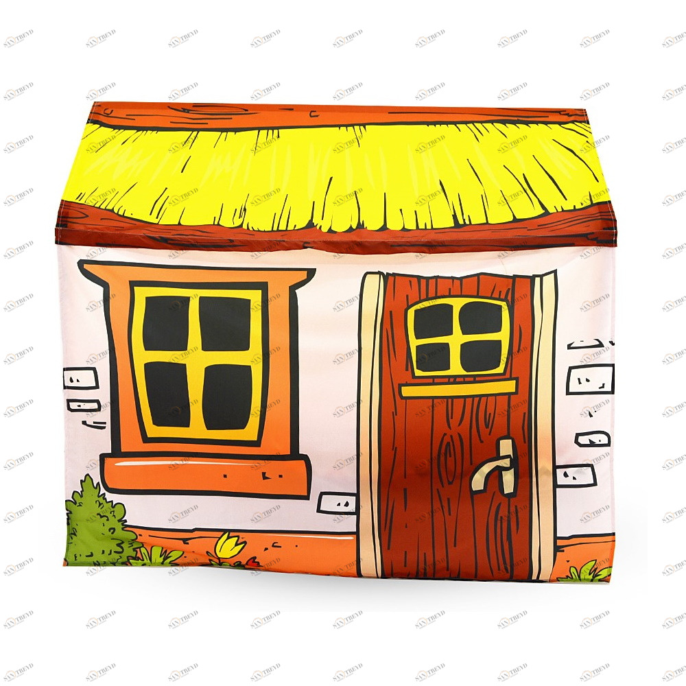 Накидка для кровати-домика Svogen игровая "Избушка" БЕЛЬМАРКО  00-3873205 Бежевый Santreyd 