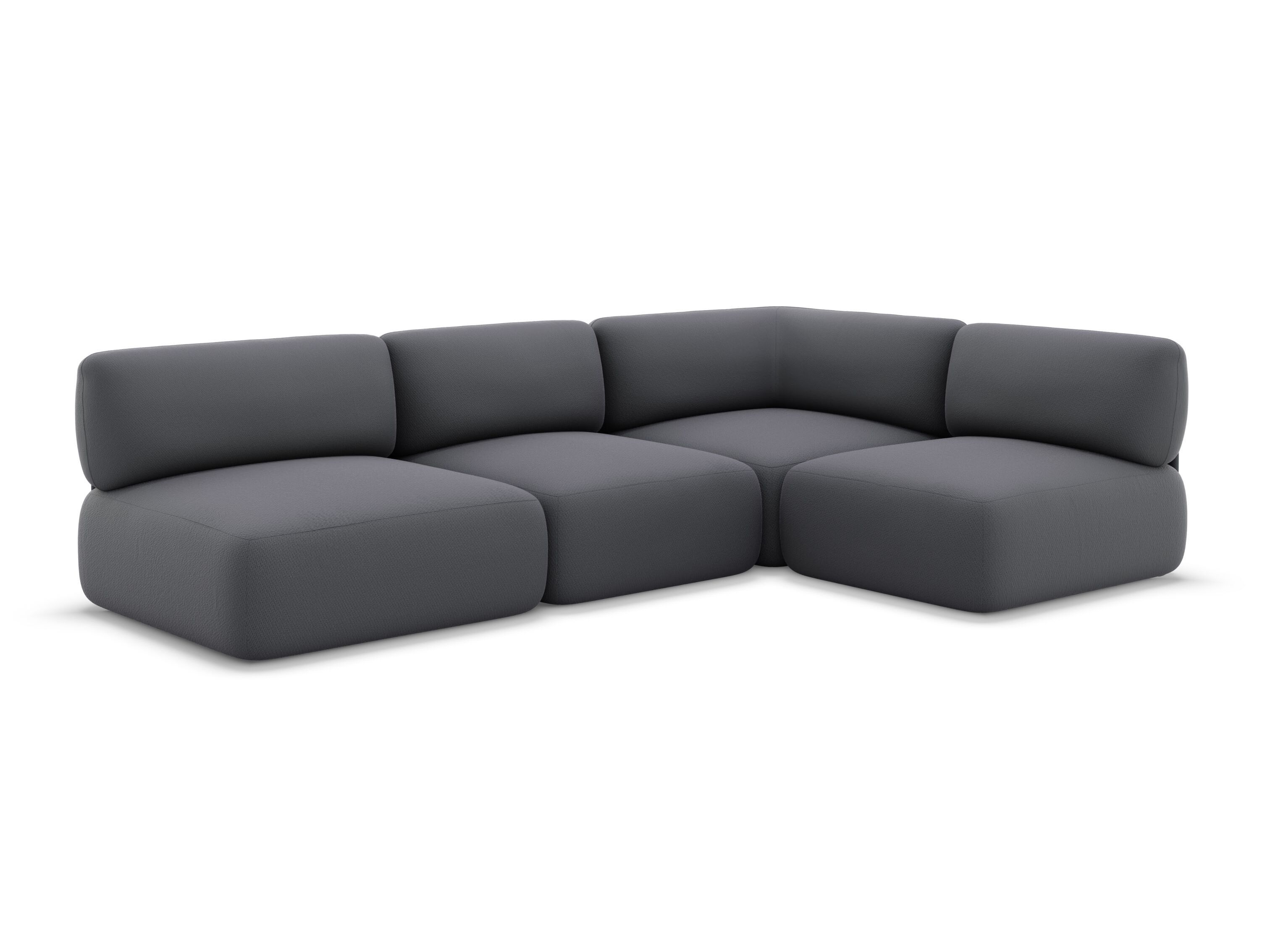 4-местный угловой диван с открытым верхом Noah Living торий ARCH-00078890