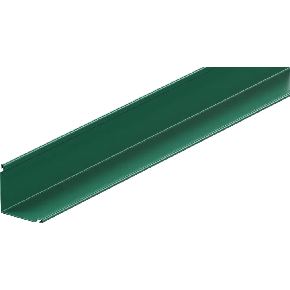 Планка угла внутреннего 50x50x2000 мм 0.4 мм RAL 6005 зеленый ВЕГА STLM-2139324