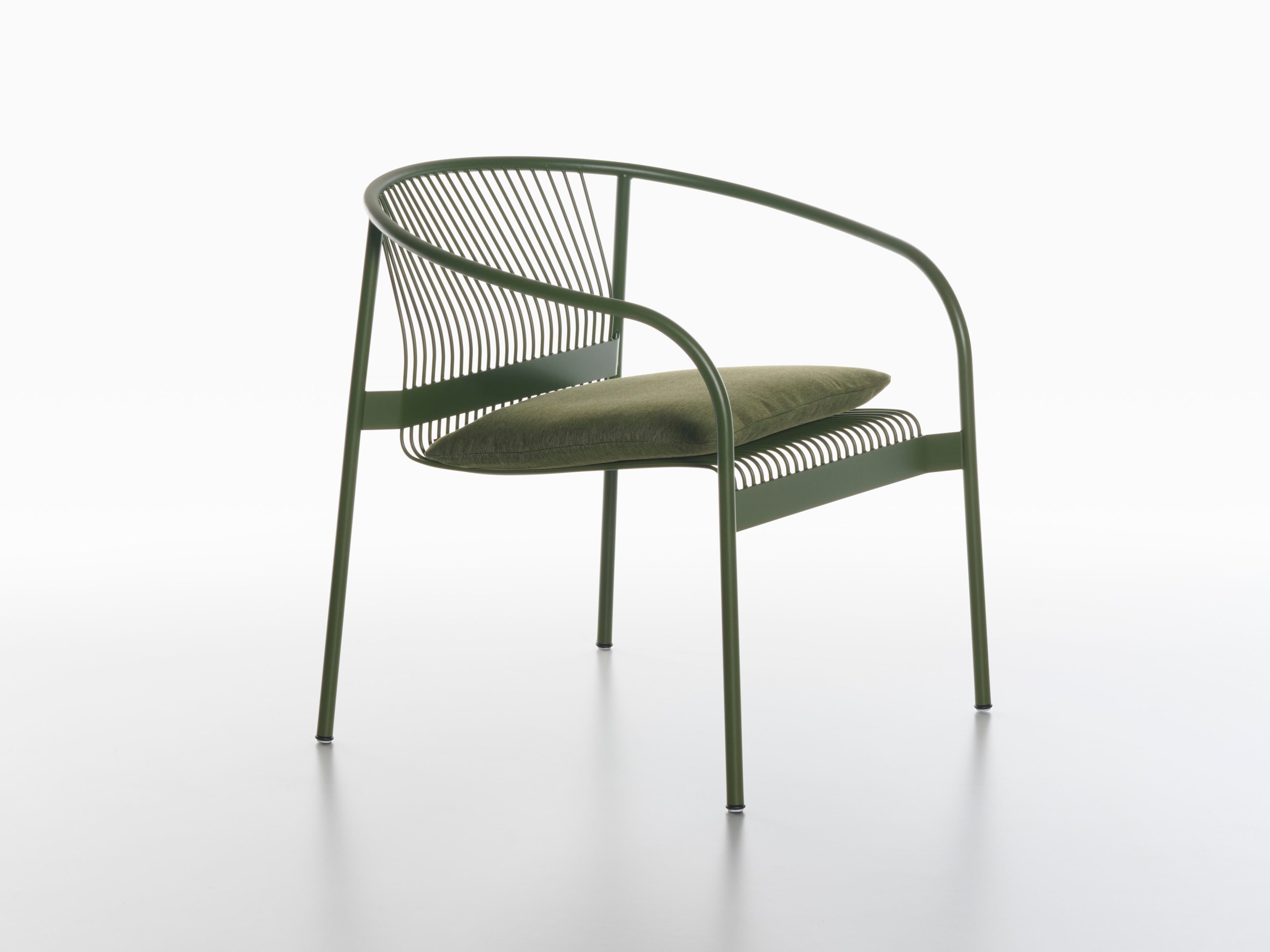 Стул из нержавеющей стали с подлокотниками Plank Velit ARCH-00029995 - Вид №3