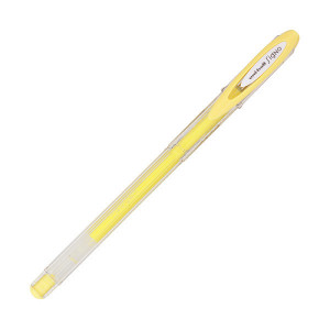444554 Гелевая ручка "Signo Angelic Colour" UM-120AC, 0,7 мм, желтая Uni