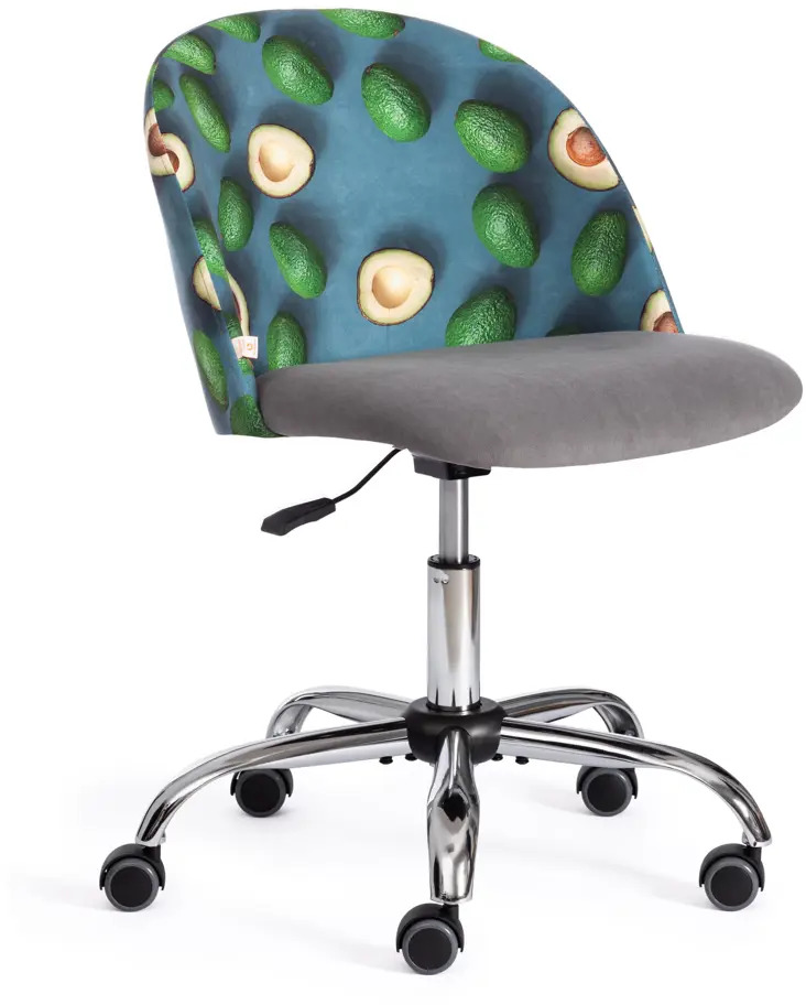 90447366 Офисное кресло Tetchair Кресло Melody 45x75x50 см ткань цвет серый 19030 STLM-0226047