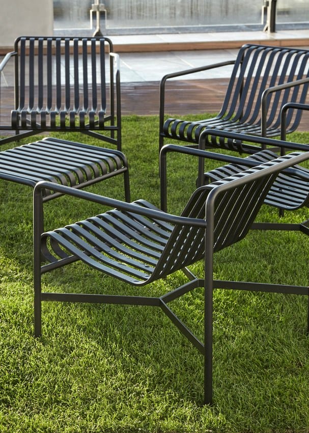 Стальное садовое кресло с подлокотниками Hay Палисад ARCH-00128999 - Вид №29