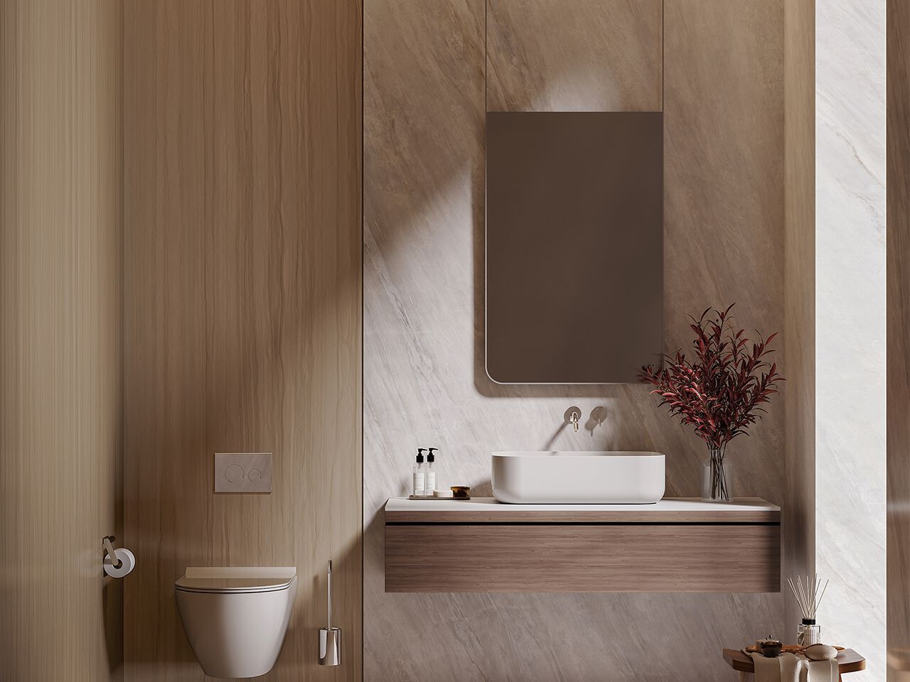 Мраморный пол / покрытие GANI MARBLE TILES JAS TUFF ARCH-00057664 - Вид №1