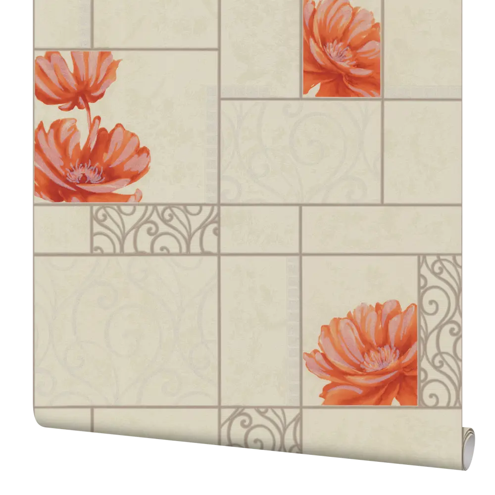 Обои виниловые Палитра Marmi бежевые 0.53 м HC11018-75 Home Color STLM-2044464
