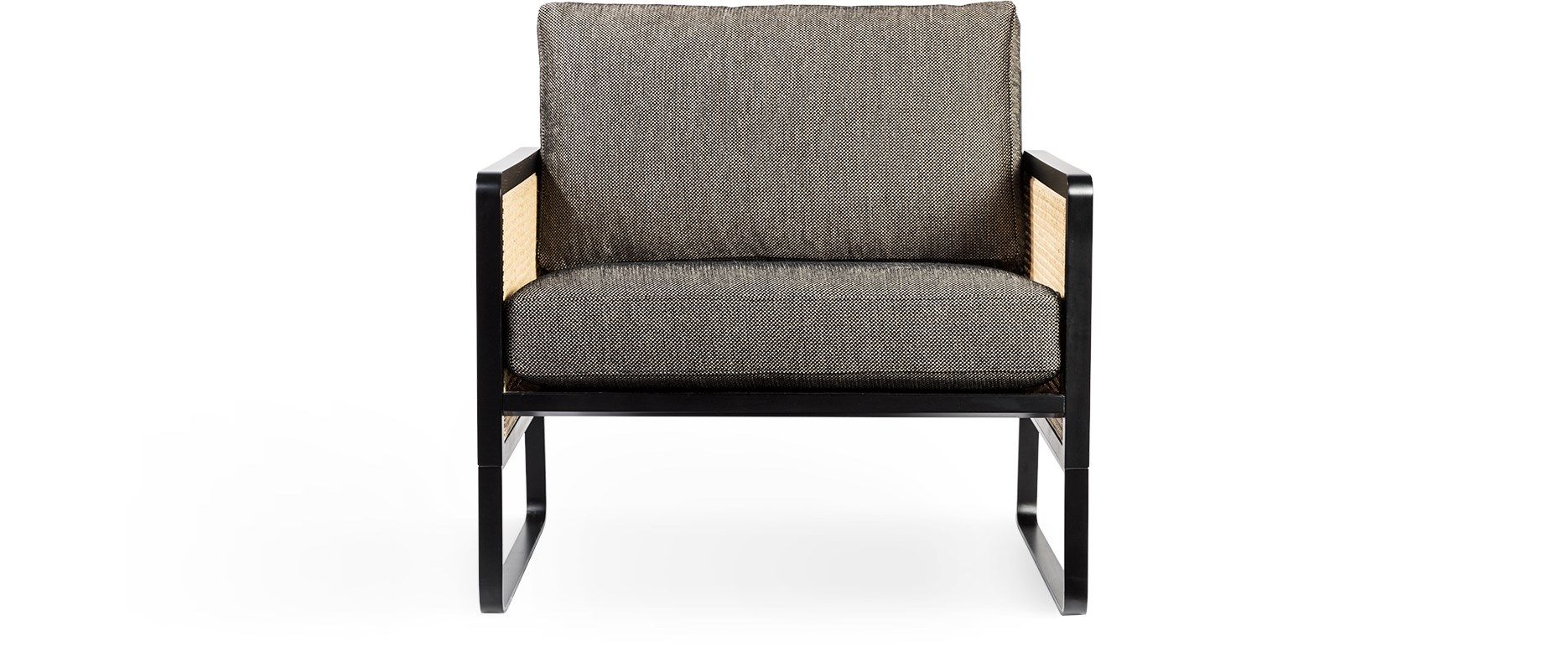 Винтажное стильное бархатное съемное мягкое кресло RED EDITION плетеная ARCH-00037426 - Вид №15