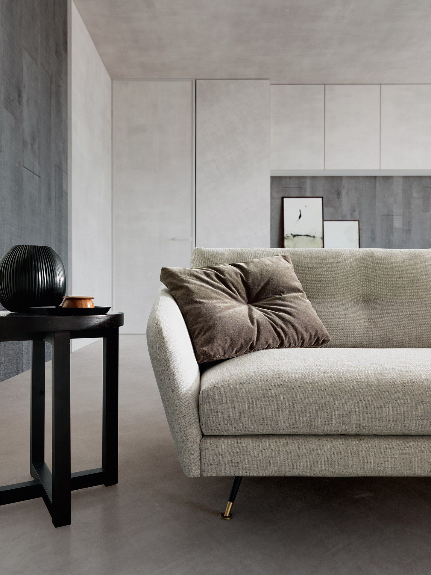 Секционный тканевый диван с полуостровом VALENTINI ARCH-00134554 - Вид №4