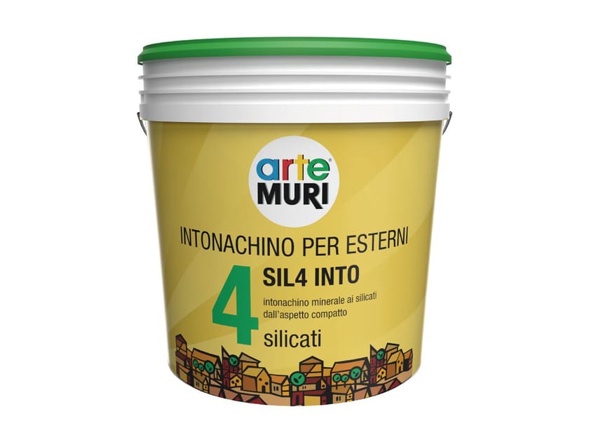 Силикатная минеральная штукатурка, размер зерна 1,2-1,5-2-3 мм Fornaci Calce Grigolin arteMURI ARCH-00084375