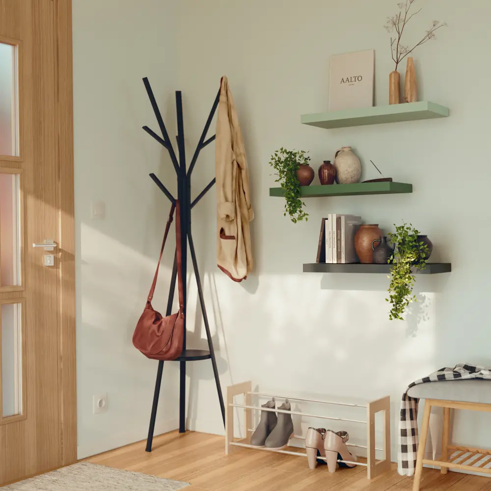 Полка настенная Spaceo Cactus 1 60x23.5 см МДФ цвет кактус STLM-2035011 - Вид №10