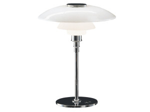 Настольная лампа из опалового стекла