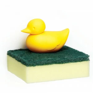 Держатель для губки желтый Duck QUALY  00-3871528 Желтый