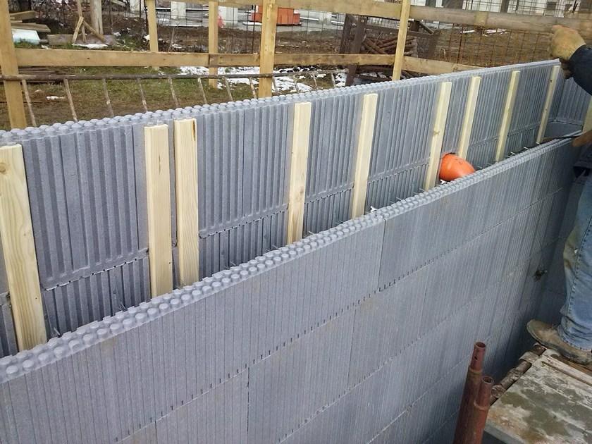 Bioisotherm Изоляционная опалубка остается в неопоре для железобетонных стен sun-id-1452166 - Вид №2