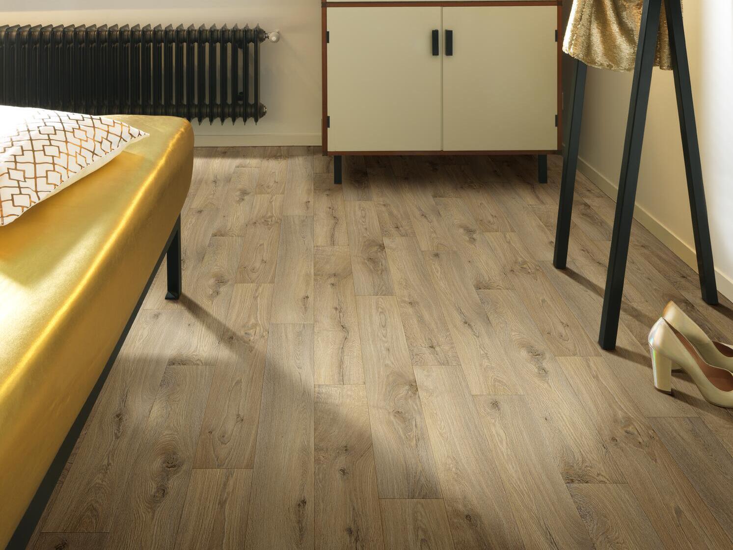 Нескользящий виниловый пол с эффектом дерева BEAUFLOR Novo ARCH-00042024