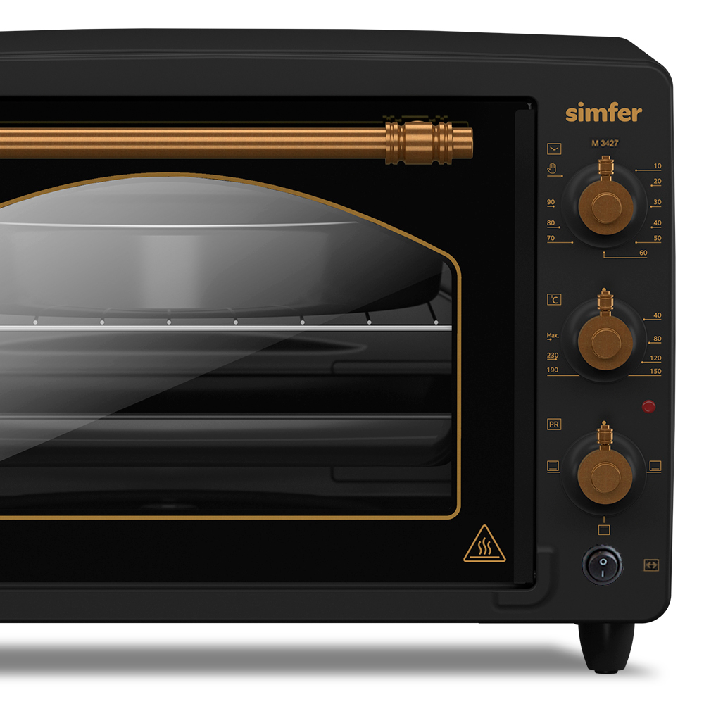9093586 Мини-печь Simfer M3427 черный STDN-0091758 - Вид №3