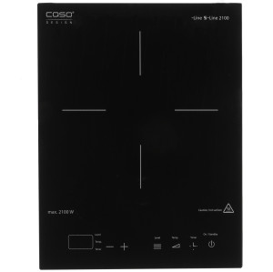 8117092 Плита компактная электрическая CASO Slim Line 2100 черный