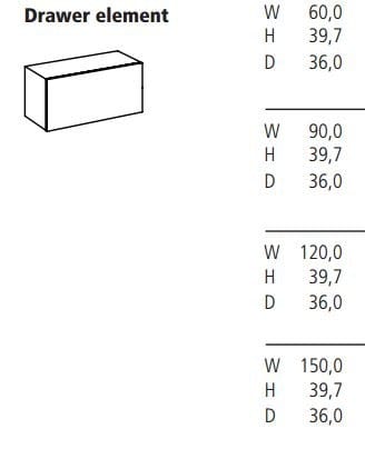 Подвесной шкаф с ящиками Schonbuch S7 ARCH-00091887 - Вид №8