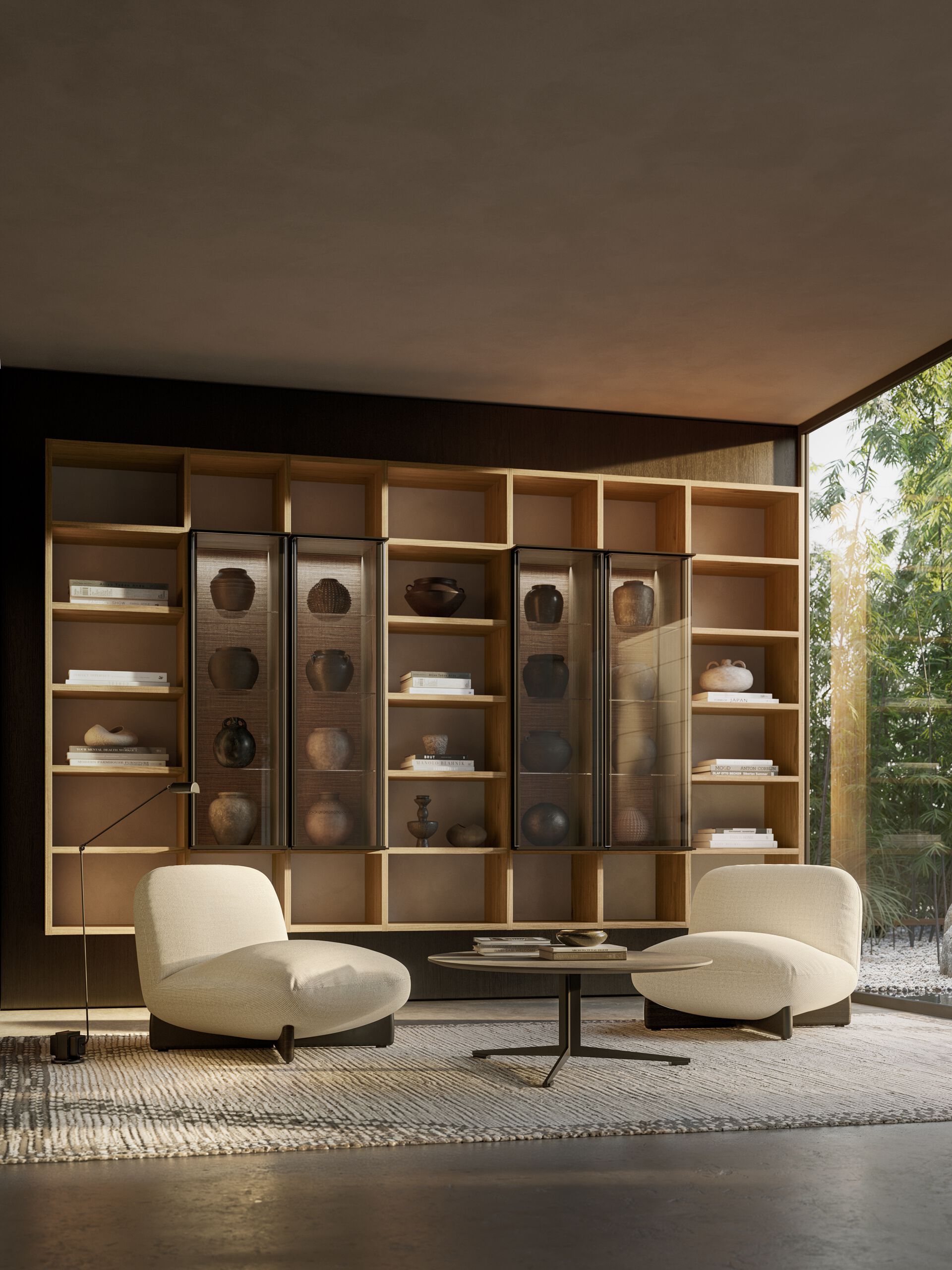 Индивидуальный модульный модульный книжный шкаф Lema Selecta ARCH-00117006 - Вид №1