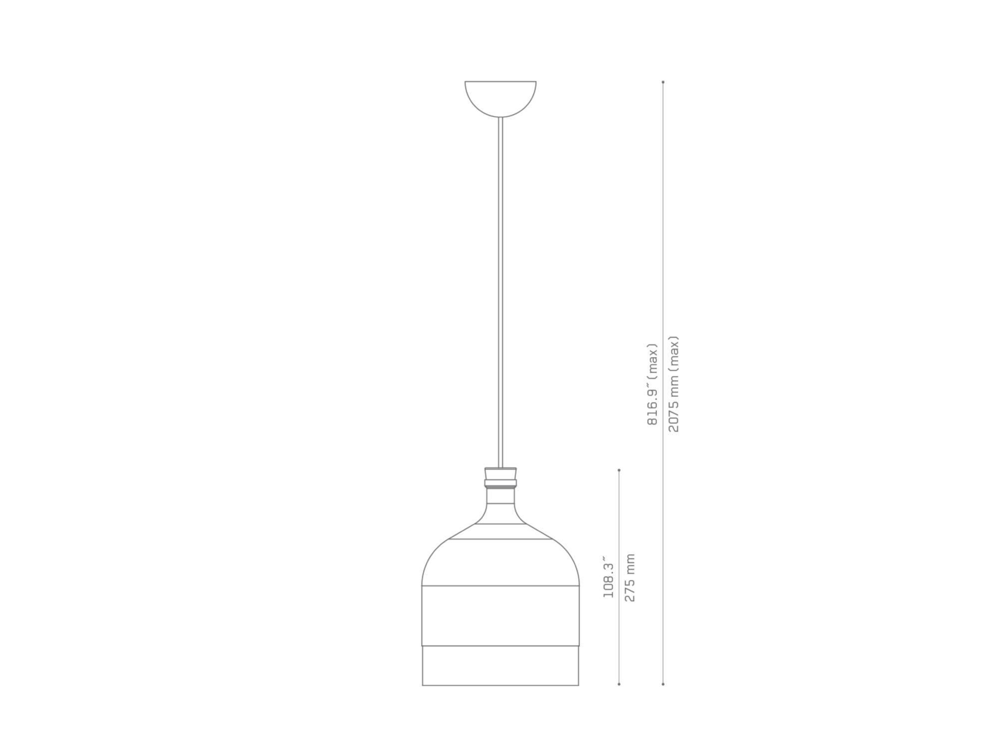 Металлический подвесной светильник Vertigo Bird DEMIJOHN ARCH-00116332 - Вид №5