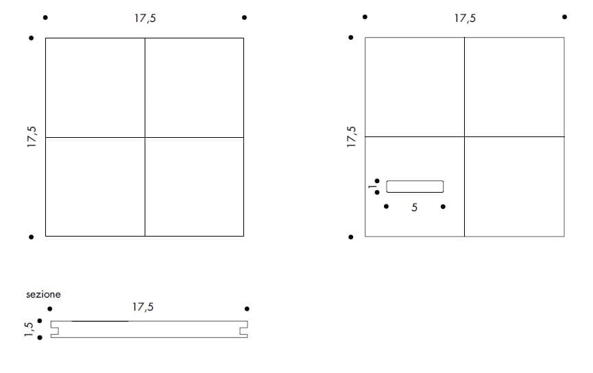 Дубовое покрытие / пол Mutina кольца ARCH-00116040 - Вид №4