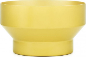 352044 Meta Bowl Ø 24 Gold Normann Copenhagen