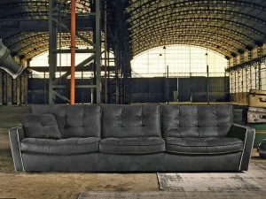 Max Divani Стеганый модульный диван из нубука