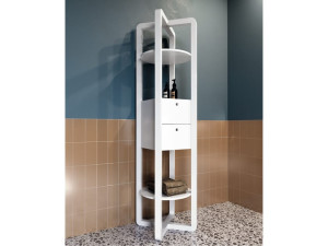 Колонна для ванной из массива дерева