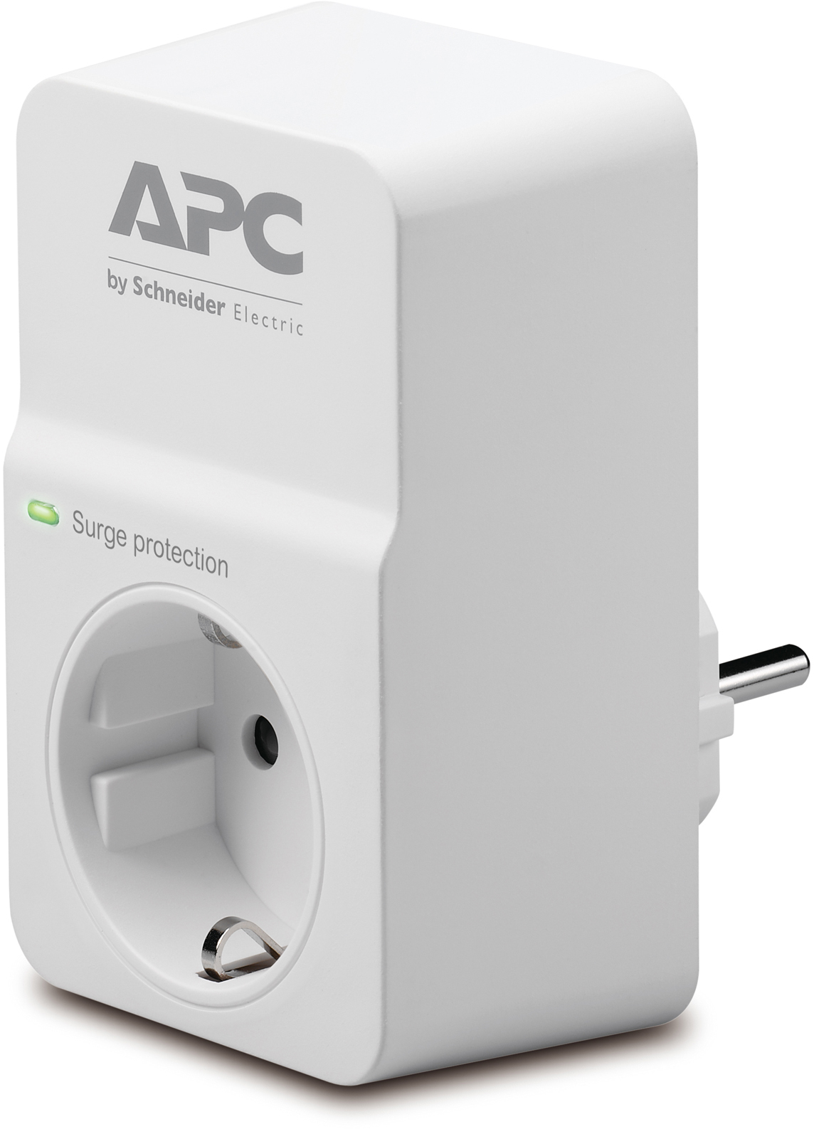 PM1W-RS Essential surgearrest 1 outlets, 16a, white APC Santreyd 