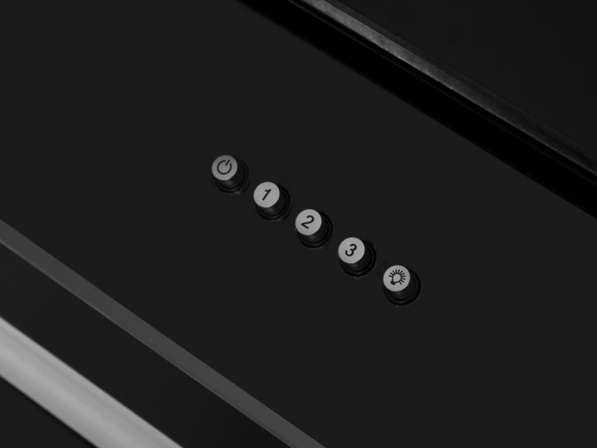 9057789 Вытяжка наклонная Delvento DLV61D черный/черный STDN-0071309 - Вид №5