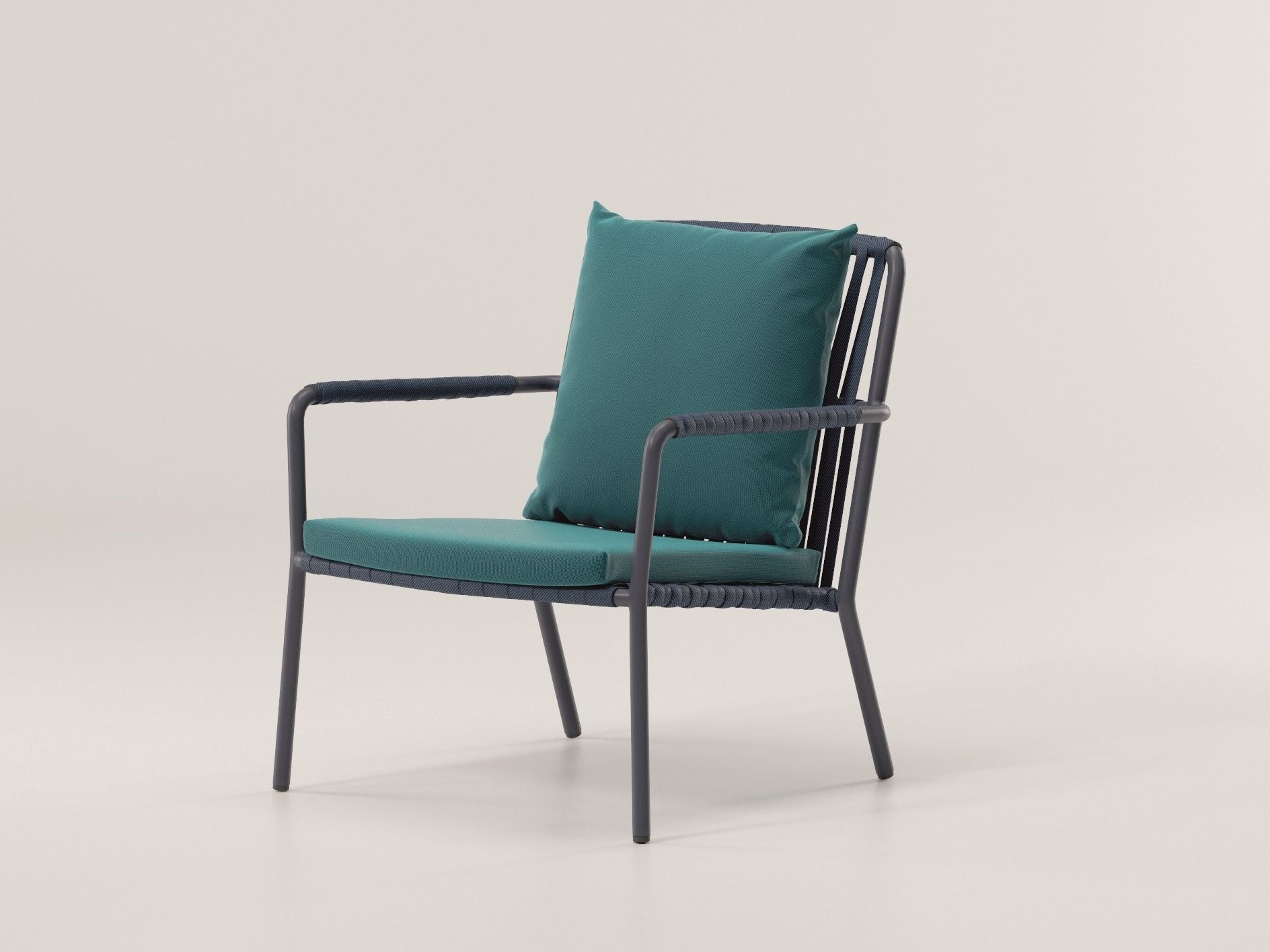 Садовое кресло с подлокотниками Kettal ARCH-00098877 - Вид №1