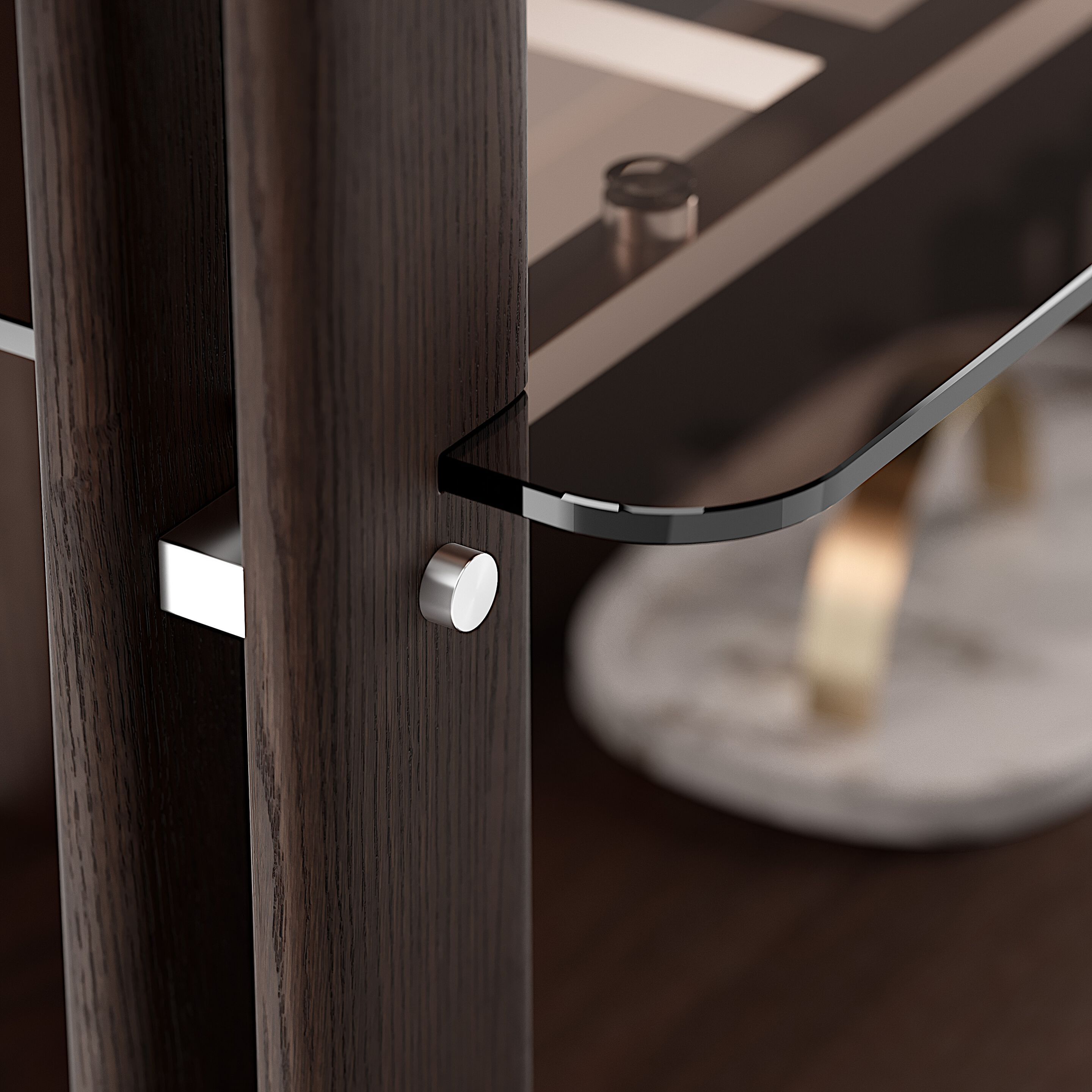 Деревянный двухсторонний книжный шкаф Capital Collection Diesis ARCH-00066794 - Вид №16