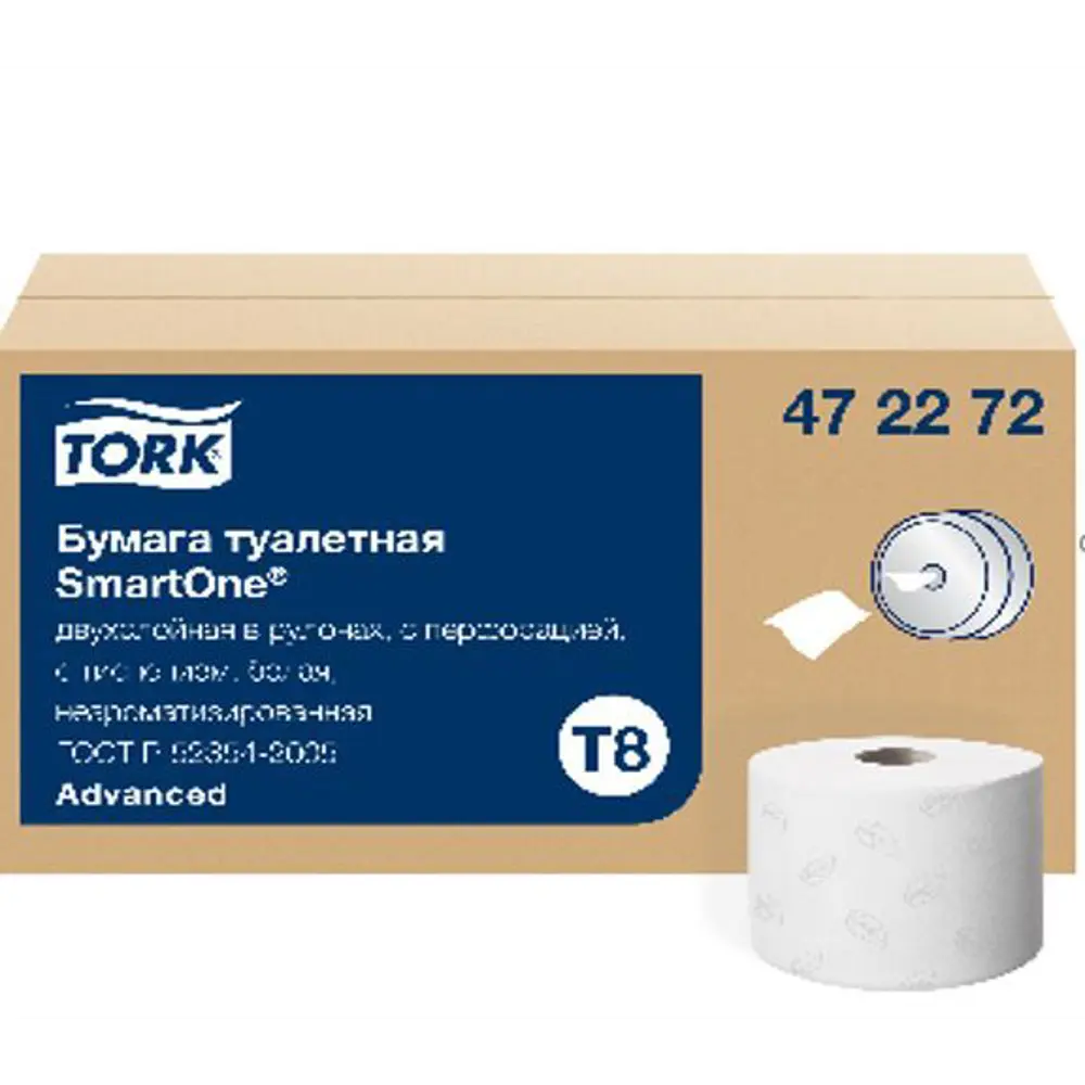 Туалетная бумага Tork Advanced 2-х слойная 207 м STLM-2052842
