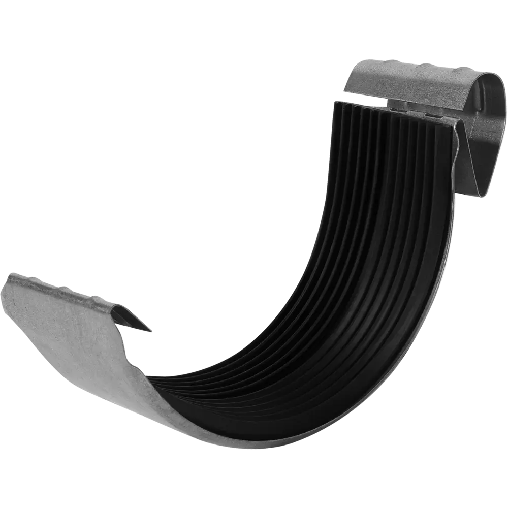 Соединитель для желоба D125 мм цвет белый ВЕГА STLM-2122308