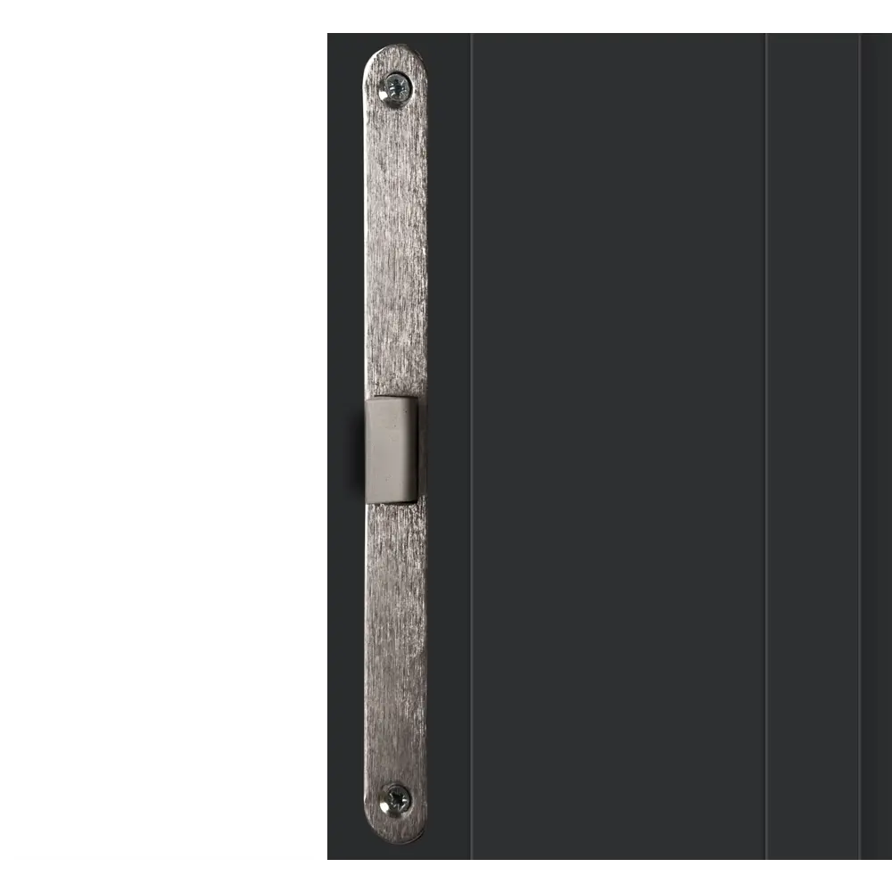 Дверь межкомнатная со стеклом Нобиле 80x200 см Hardflex цвет антрацит с замком 84491281 STLM-2077023 МАРИО РИОЛИ  - Вид №4