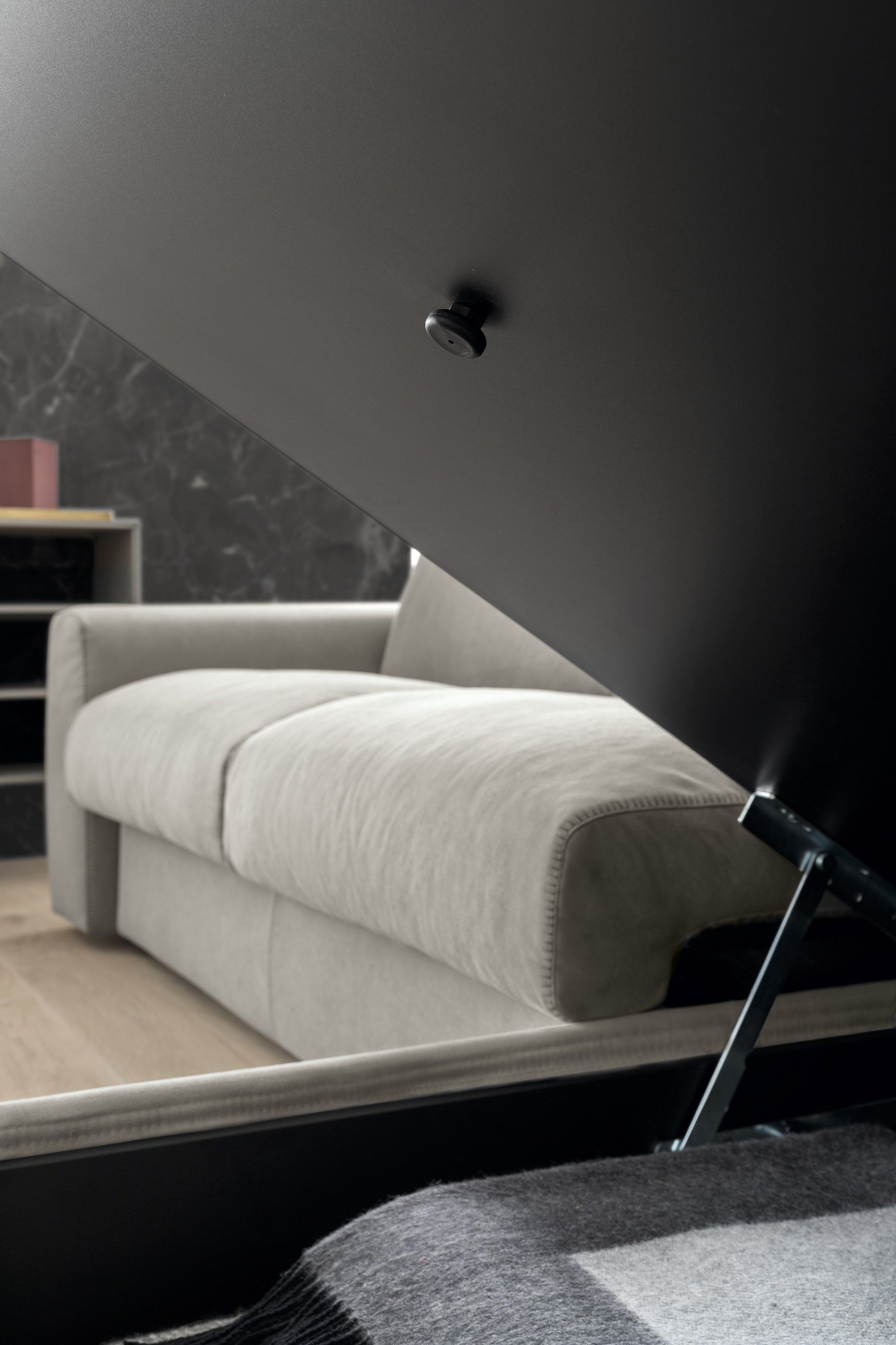 Двуспальный диван-кровать из ткани с полуостровом Felis Day &amp ARCH-00089866 - Вид №8