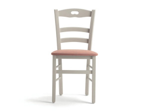 Стул из бука с мягким сиденьем