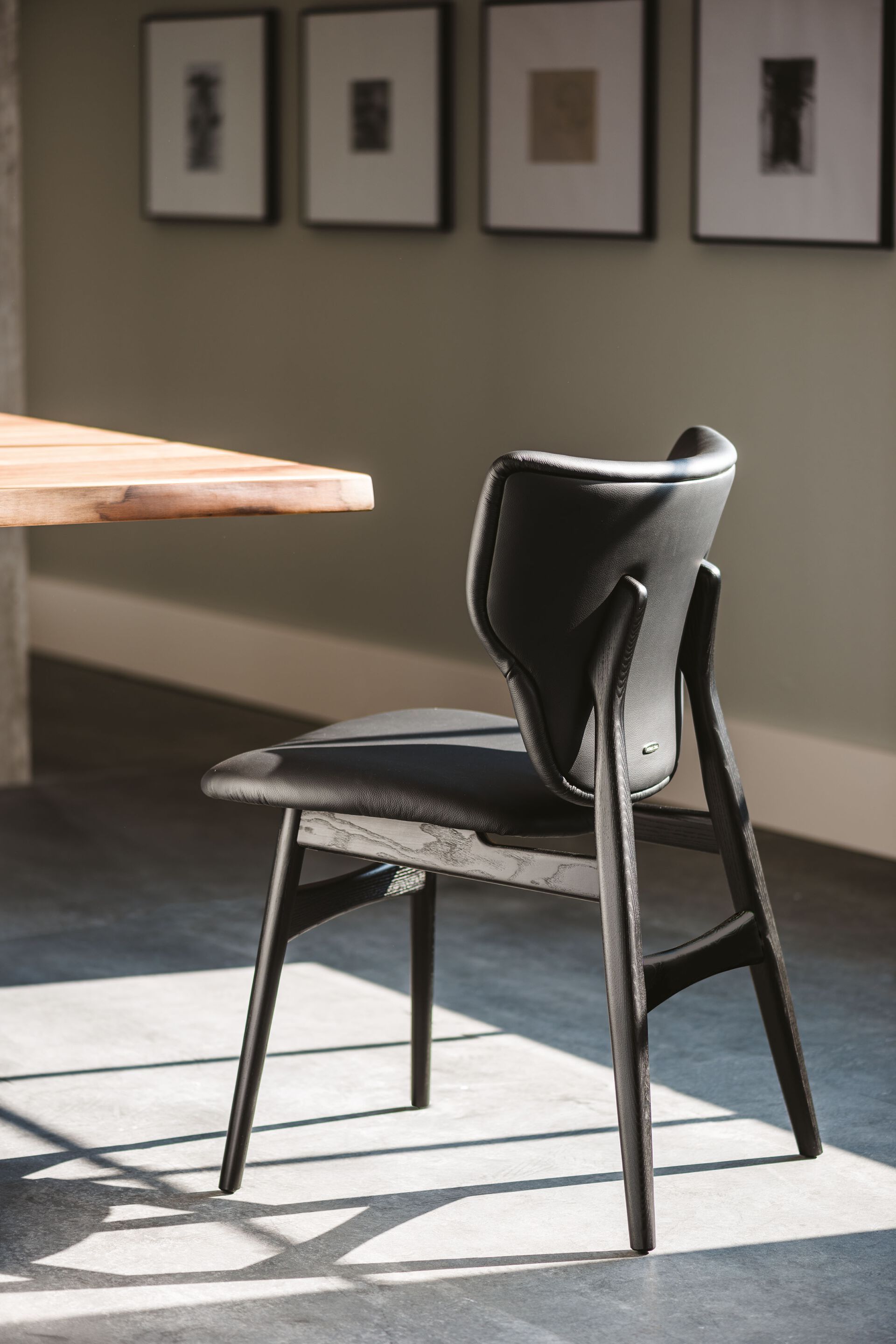 Стул из ясеня и кожи Cattelan italia Дамбо ARCH-00051390 - Вид №4