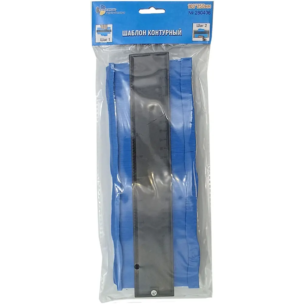 Шаблон контурный Trio-Diamond 280406 100x250 мм STLM-2064357 - Вид №2