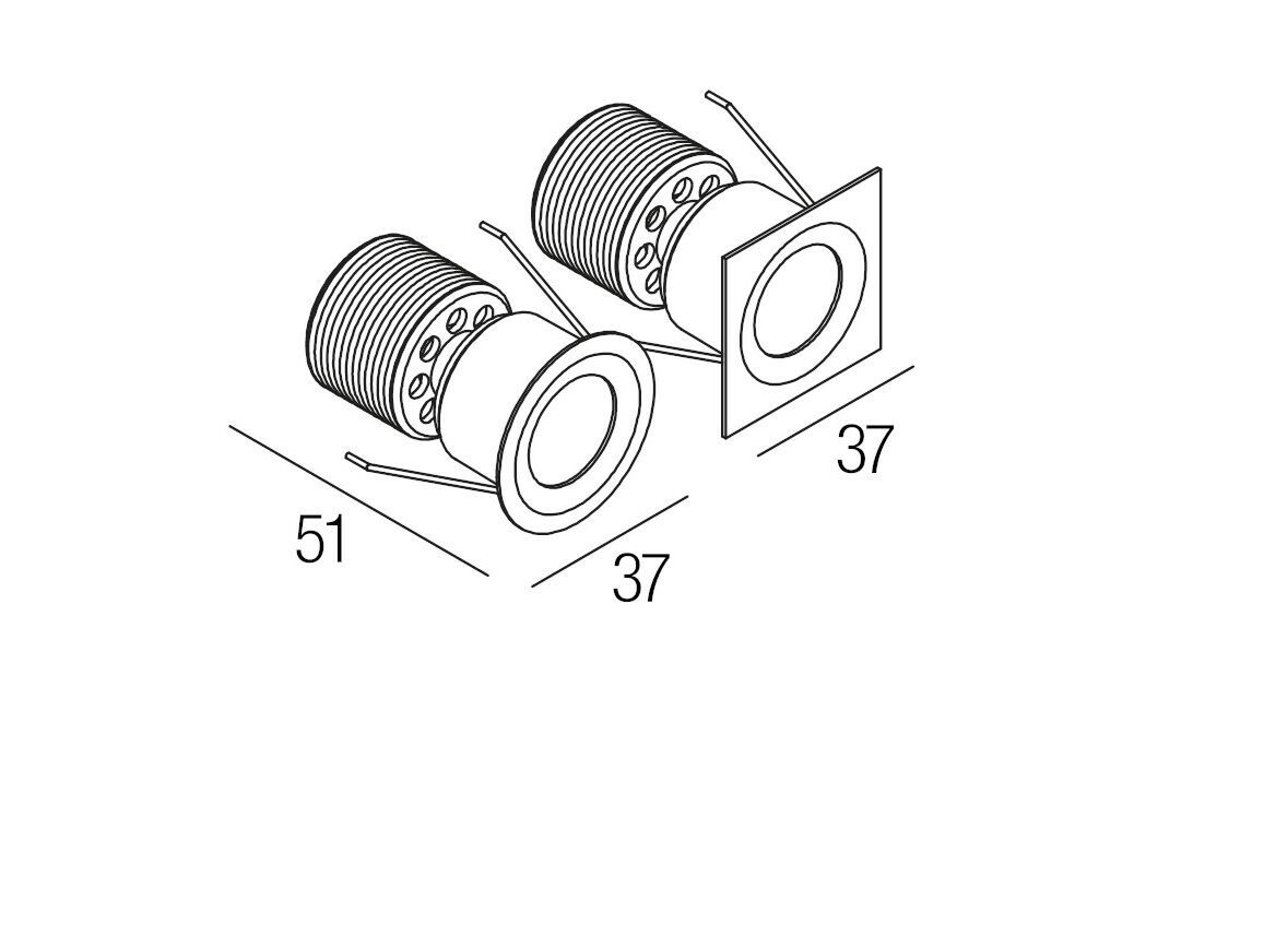 Утопленный светодиодный прожектор Flexalighting HERO 6 ARCH-00099264 - Вид №2