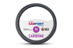 16377429 Оплетка Carbone черная, М 62310 Carfort