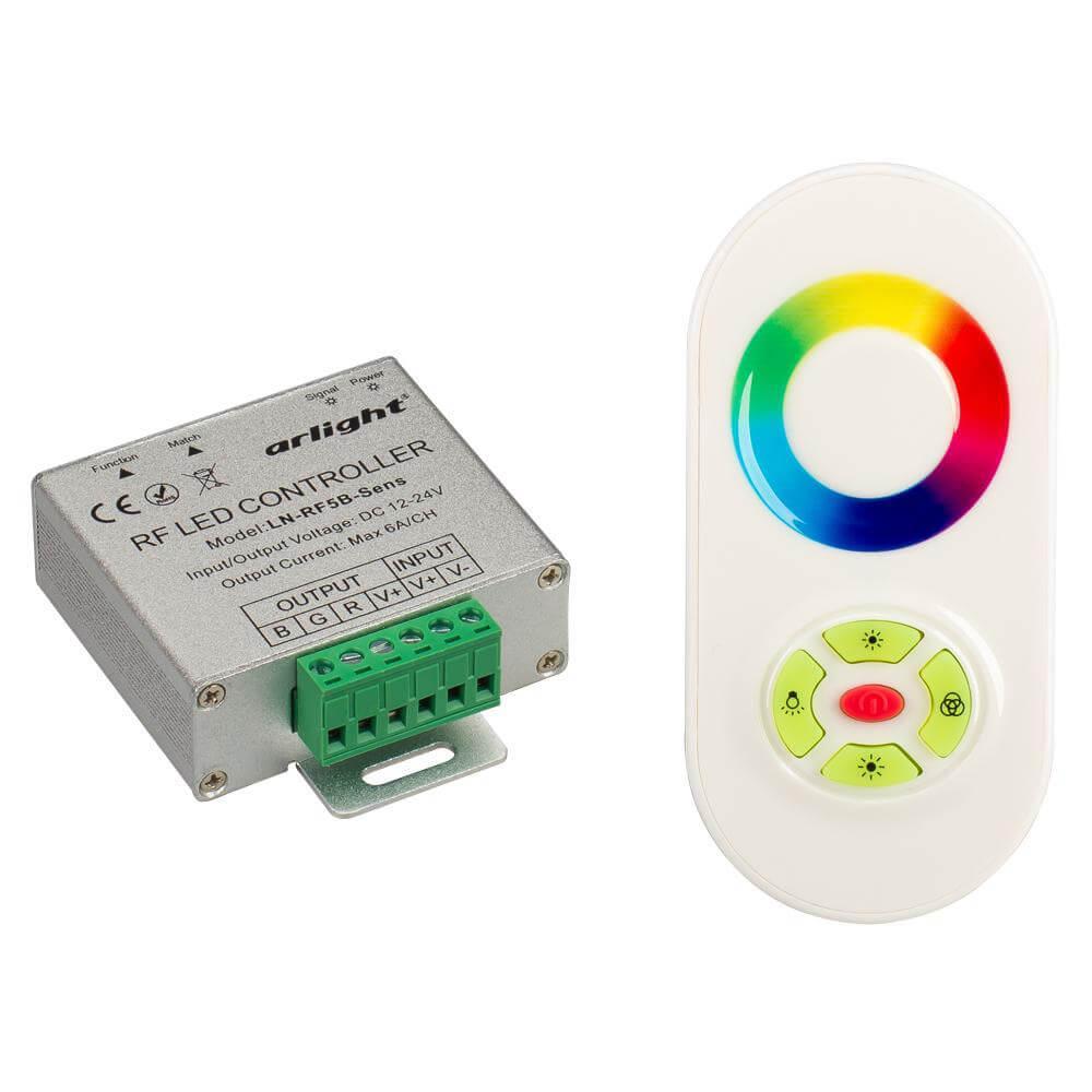016487 Контроллер 5B-Sens White Arlight LN-RF